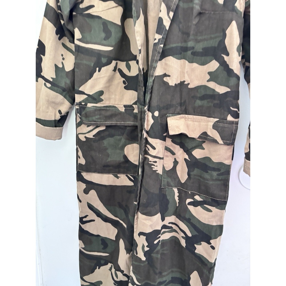 Helium London Dark Camo Lightweight Over Jacket Small 38 Chest 42 Length - Picture 2 of 7